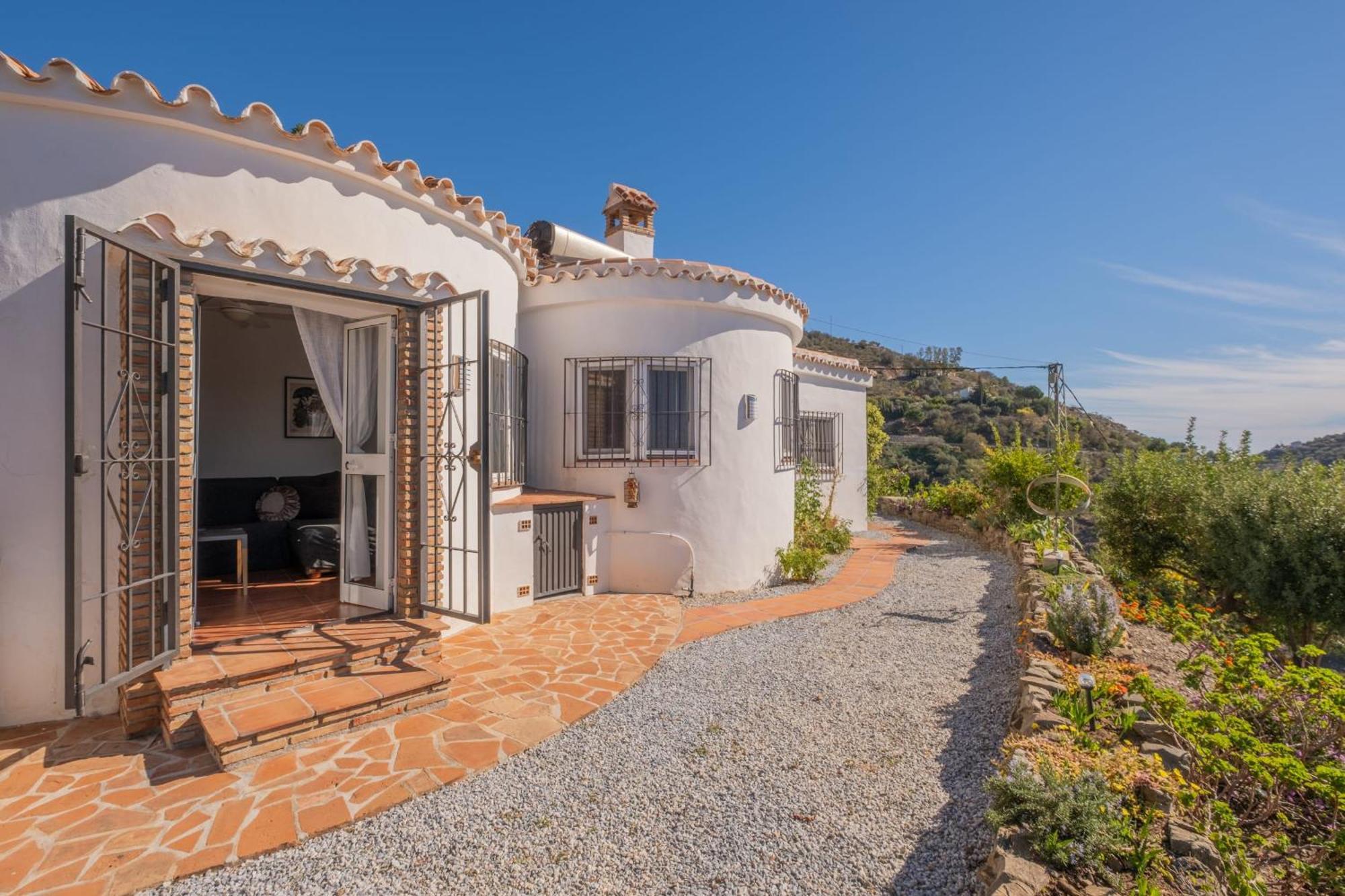 Casa La Siesta Villa With Magical View Own Pool Málaga Dış mekan fotoğraf