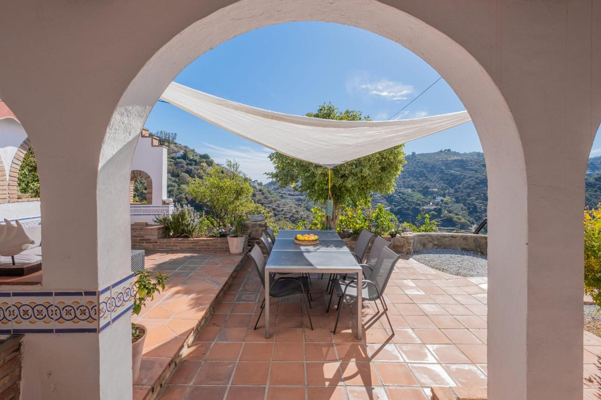 Casa La Siesta Villa With Magical View Own Pool Málaga Dış mekan fotoğraf