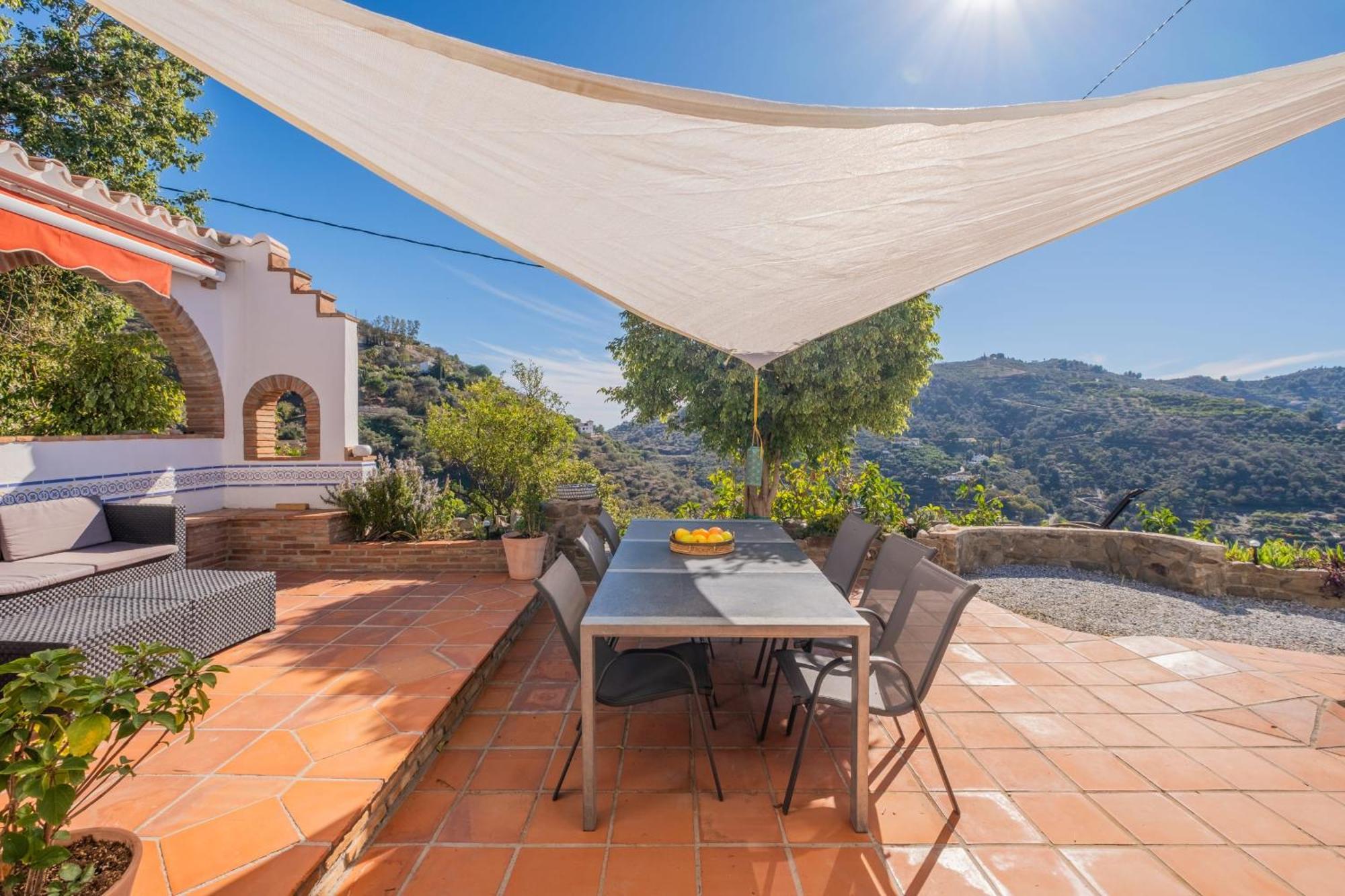Casa La Siesta Villa With Magical View Own Pool Málaga Dış mekan fotoğraf